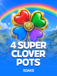 4 Super Clover Pots