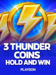 3 Thunder Coins: Hold and Win